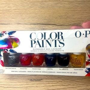 Mini Color paints nail set